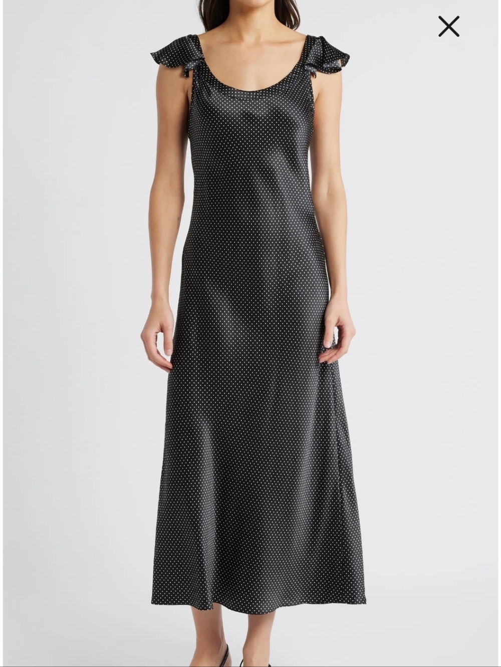 PAIGE Agoura Polka Dot Silk-Dress - Size 4 (NWT)